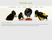 Tablet Screenshot of familie-rave.de
